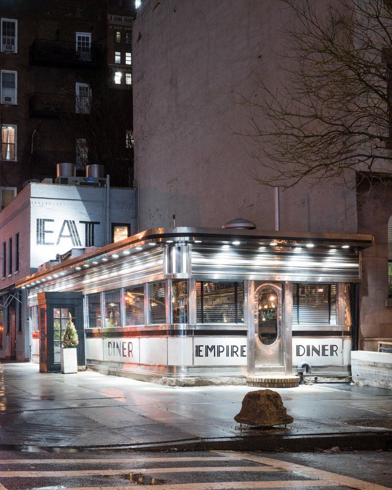 Empire Diner, Chelsea, New York, NY, 2015<br>